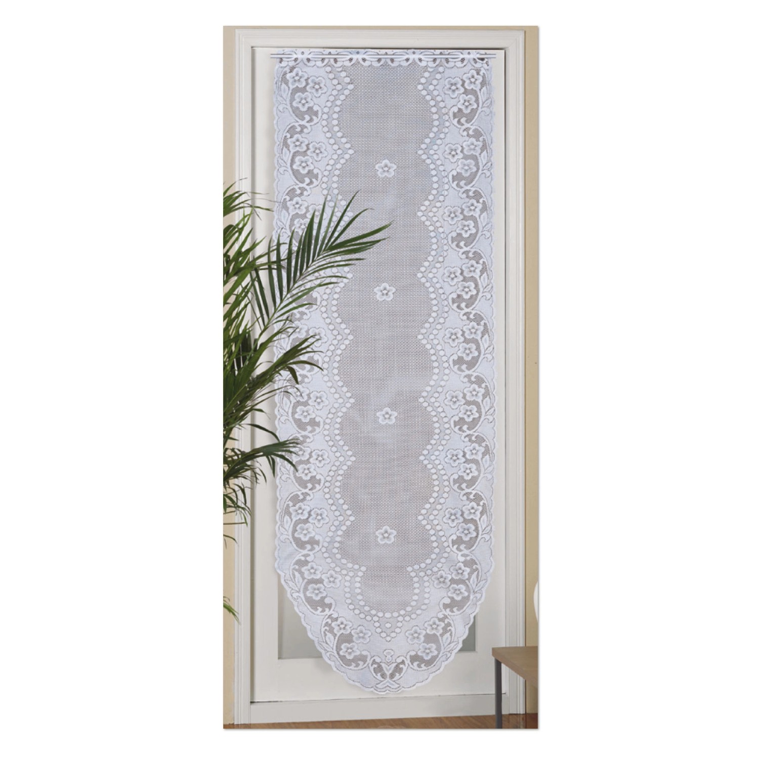 Bestlivings Türpanneaux 180 cm x 60 cm Inkl. Stickerei Mona Blumen Muster günstig online kaufen