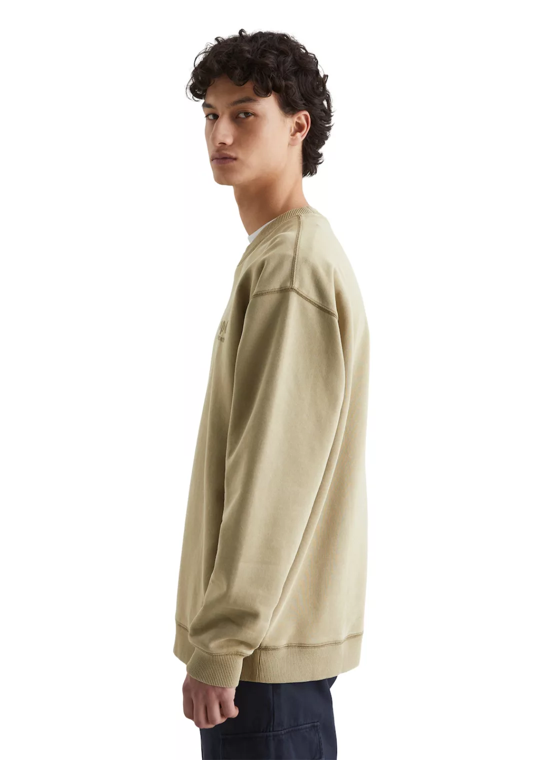 Marc OPolo DENIM Sweatshirt "aus reiner Bio-Baumwolle" günstig online kaufen