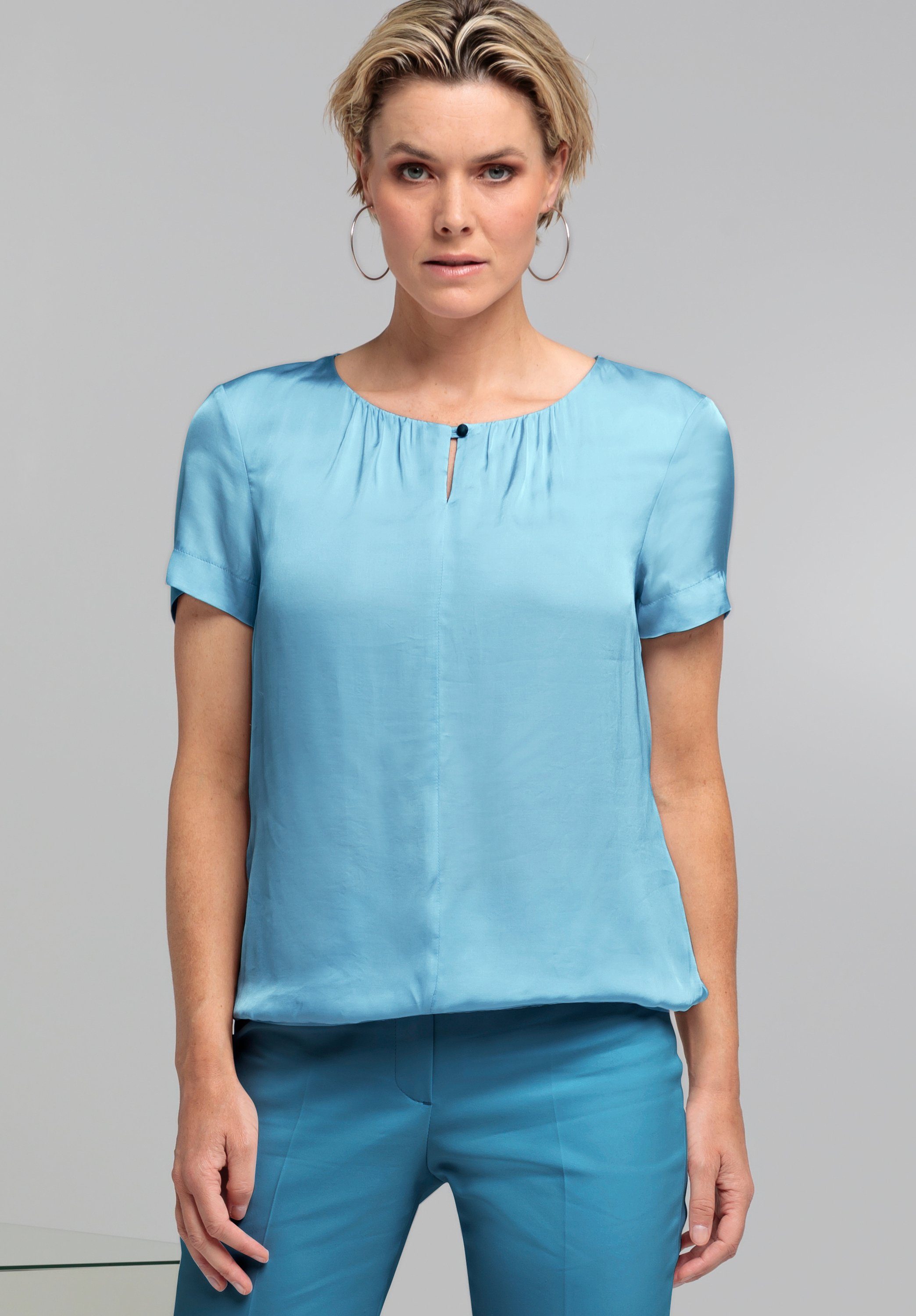 bianca Satinbluse DARIN im cleanen Design günstig online kaufen