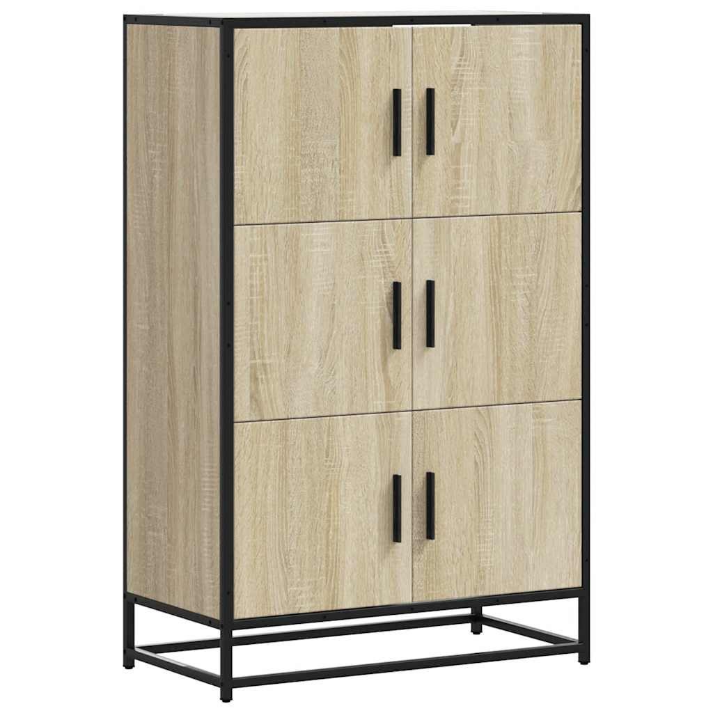 vidaXL Highboard Highboard Sonoma-Eiche 68x35x106,5 cm günstig online kaufen