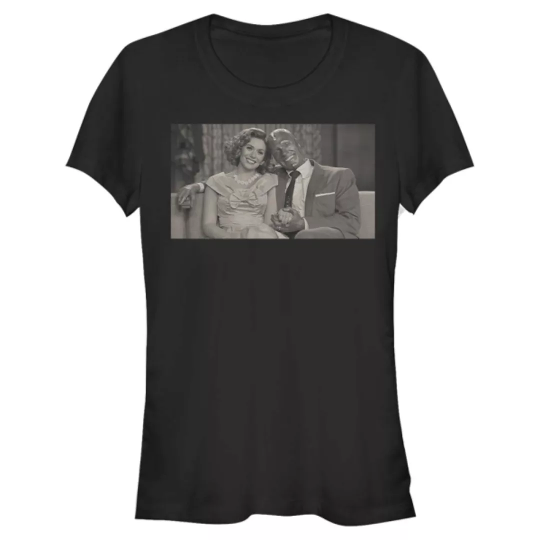 Marvel - WandaVision - Wanda & Vision Couch Couple - Frauen T-Shirt günstig online kaufen