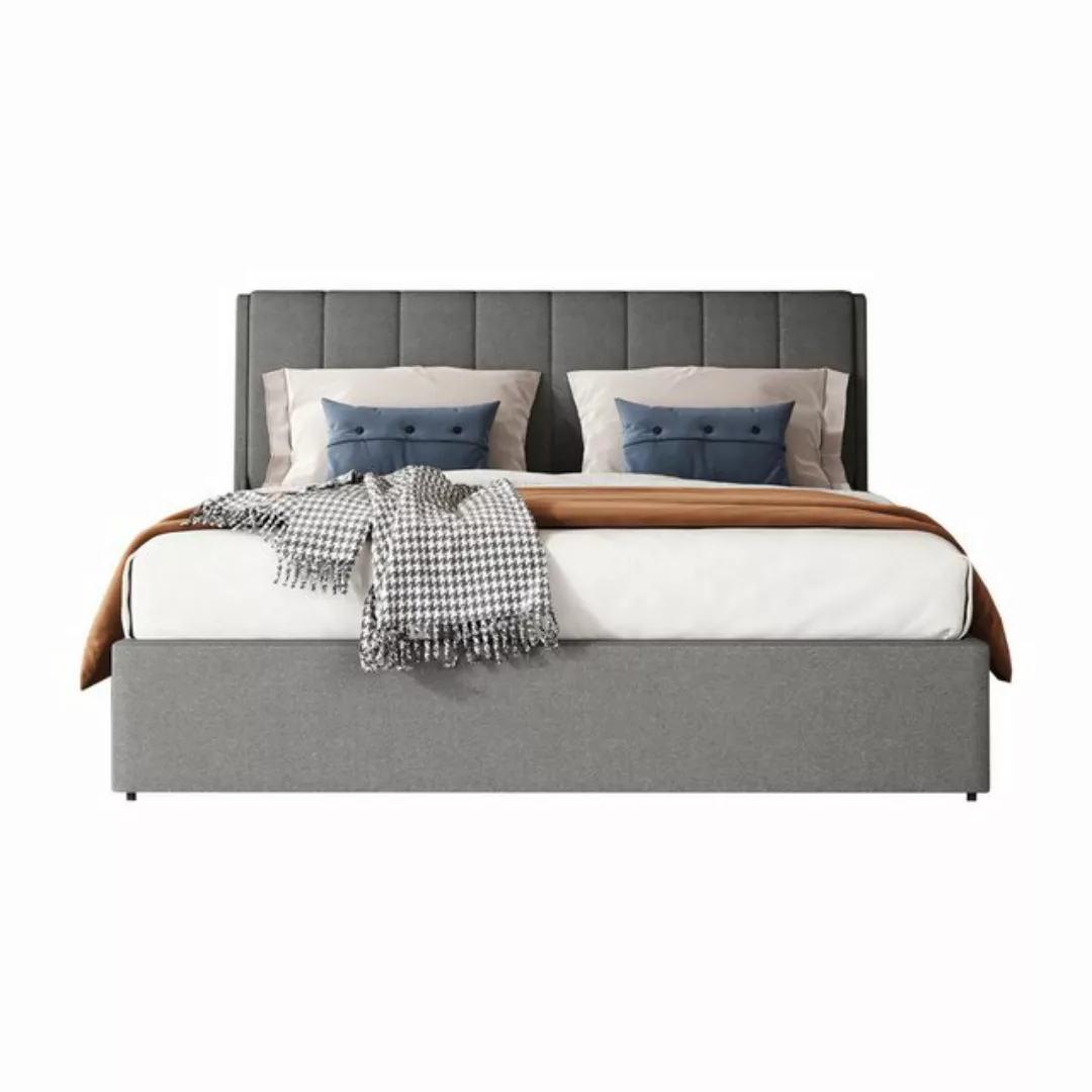 OKWISH Bett Polsterbett 140 x 200 cm, Doppelbett (mit Außenverteidigern auf günstig online kaufen