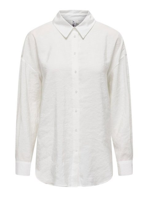 ONLY Blusenshirt Langarm Bluse Weites Oversize Hemd Shirt ONLIRIS 5635 in W günstig online kaufen