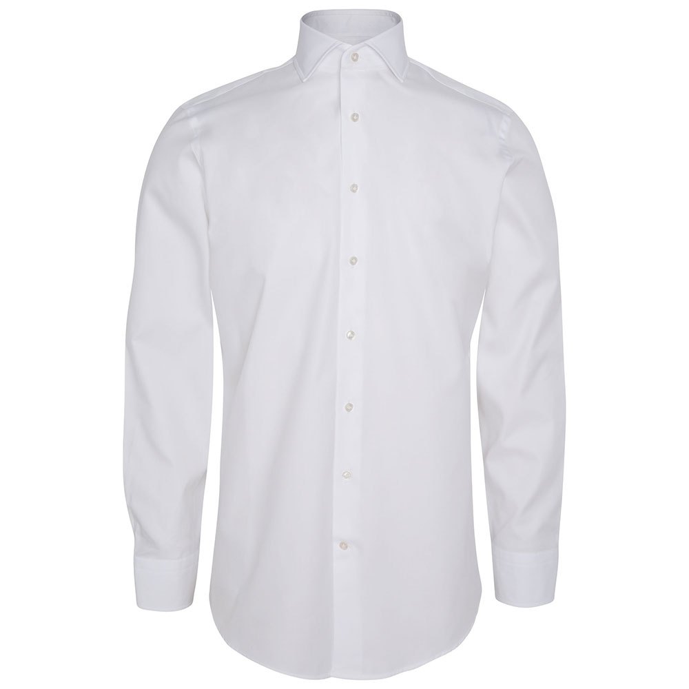 Hackett Sr Plain Twill Langarm-shirt XL White günstig online kaufen