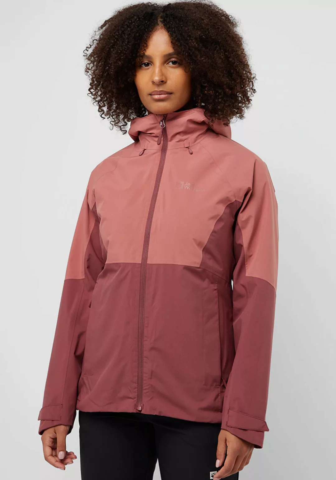 Jack Wolfskin 3-in-1-Funktionsjacke "GLAABACH 3IN1 JKT W", mit Kapuze günstig online kaufen