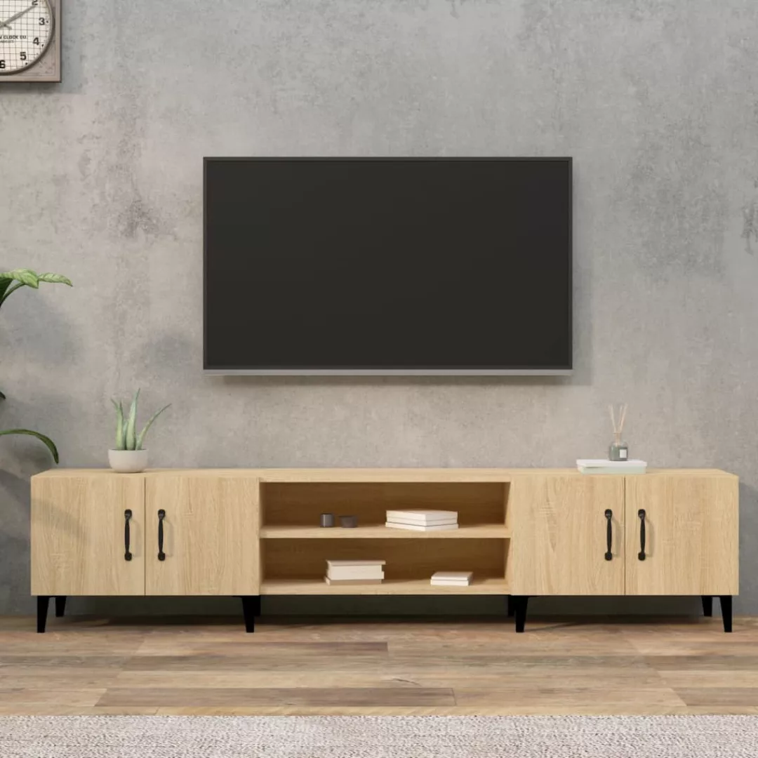 Vidaxl Tv-schrank Sonoma-eiche 180x31,5x40 Cm Holzwerkstoff günstig online kaufen