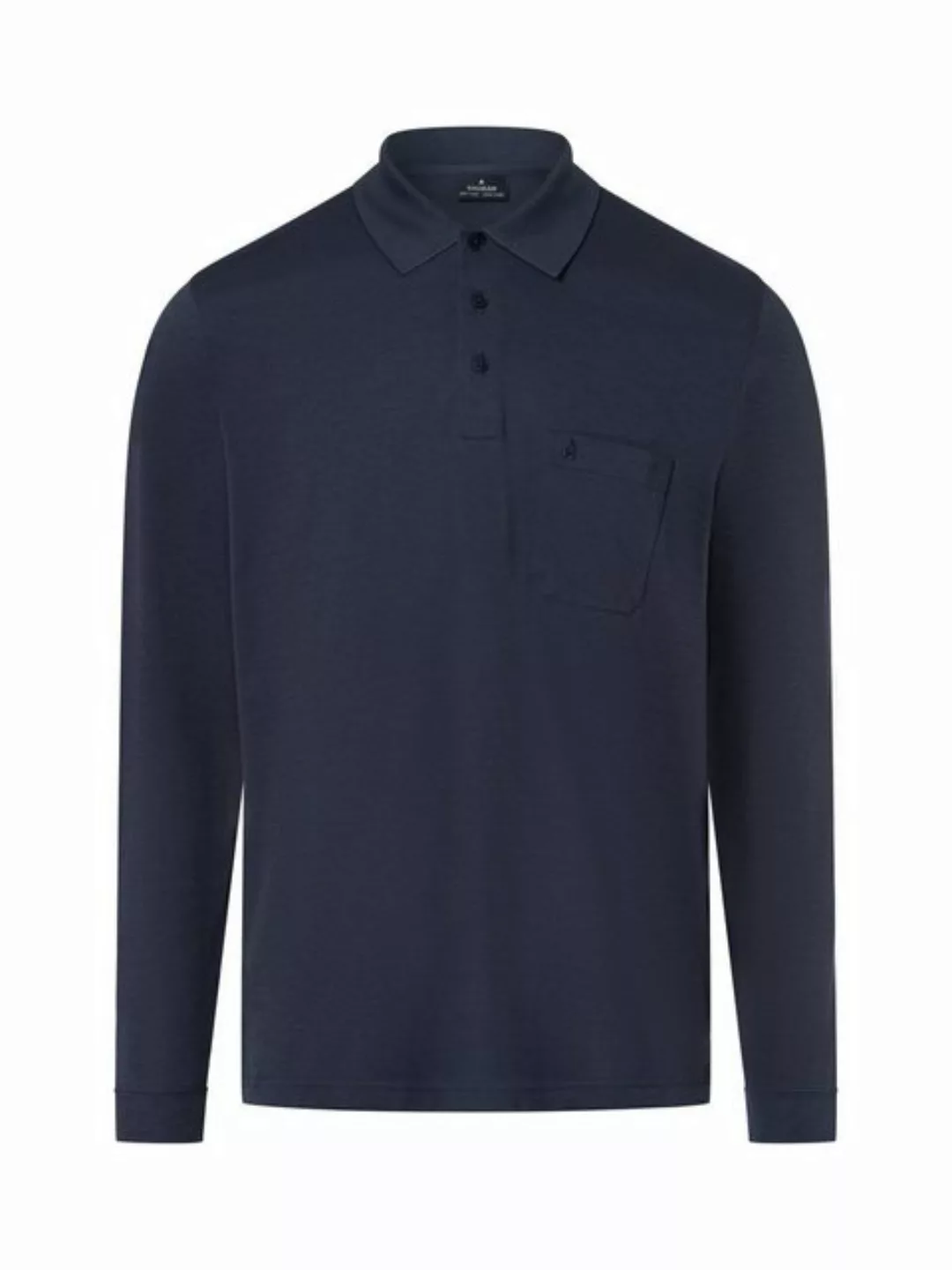 RAGMAN Poloshirt "Poloshirt Soft Knit Polo Knopf Langarm" günstig online kaufen