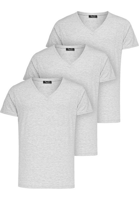 Amaci&Sons T-Shirt 3. EUGENE Herren 3er-Pack T-Shirts (3er-Pack) Herren Bas günstig online kaufen