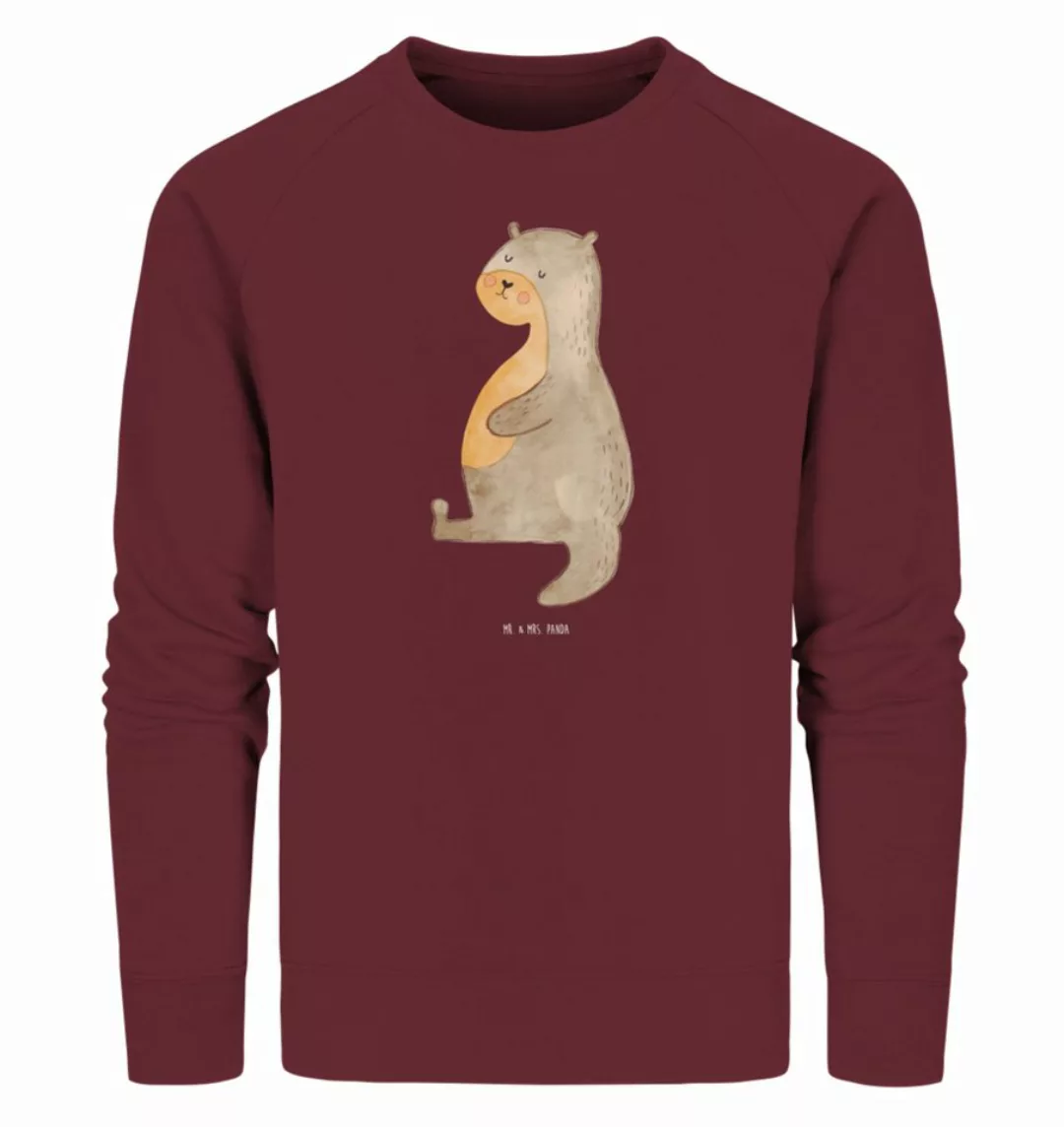 Mr. & Mrs. Panda Longpullover Größe L Otter Bauch - Burgundy - Geschenk, Es günstig online kaufen