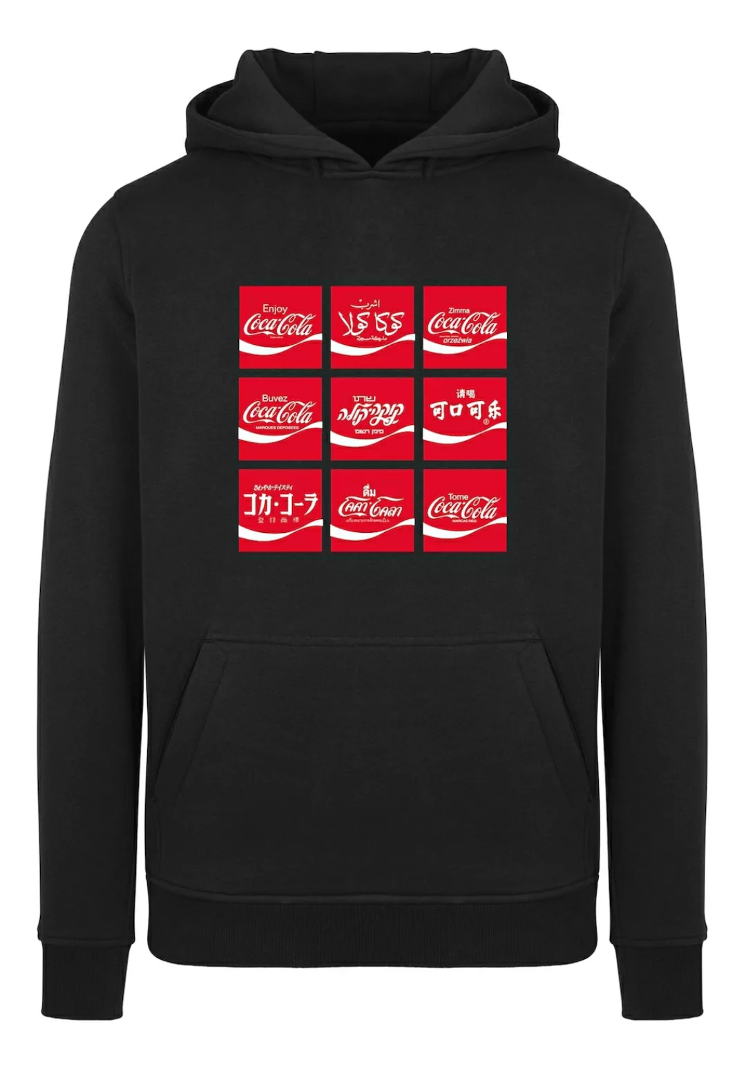 Merchcode Kapuzensweatshirt "Merchcode Herren Coca Cola International Logo günstig online kaufen