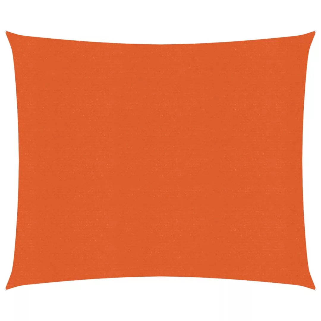 Sonnensegel 160 G/m² Orange 3,6x3,6 M Hdpe günstig online kaufen