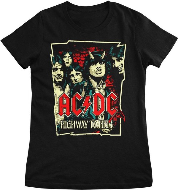 AC/DC T-Shirt Highway To Hell Girly Tee günstig online kaufen