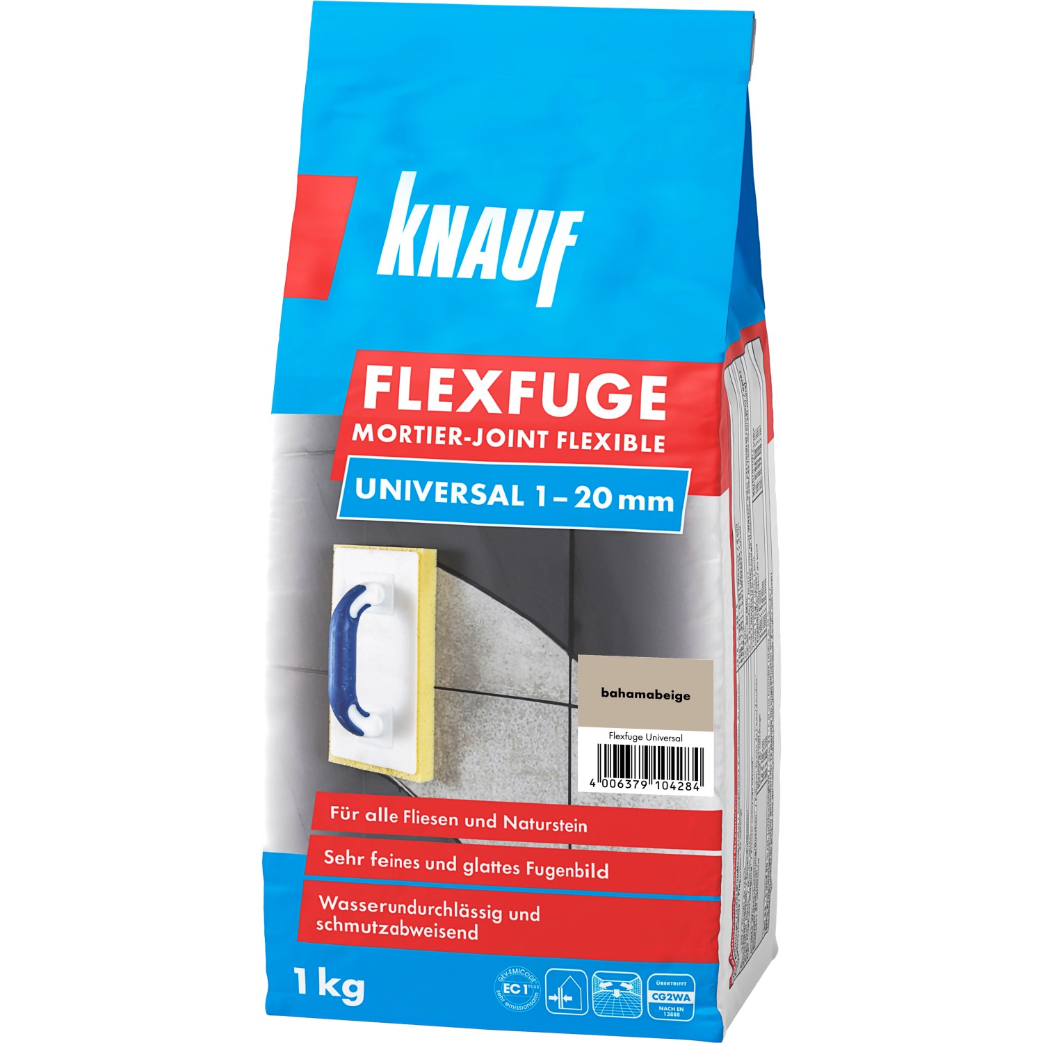 Knauf Flexfuge Universal Bahamabeige 1 kg günstig online kaufen