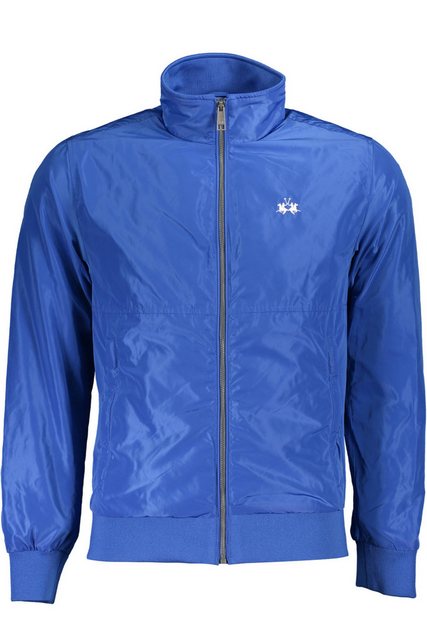 La Martina Outdoorjacke Herrenjacke Blau: Stilvolle Langarmjacke mit Sticke günstig online kaufen