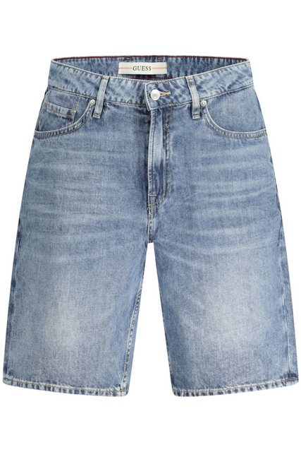 GUESS JEANS 5-Pocket-Jeans Herren Blaue Jeans-Bermudas mit 5 Taschen und Ge günstig online kaufen