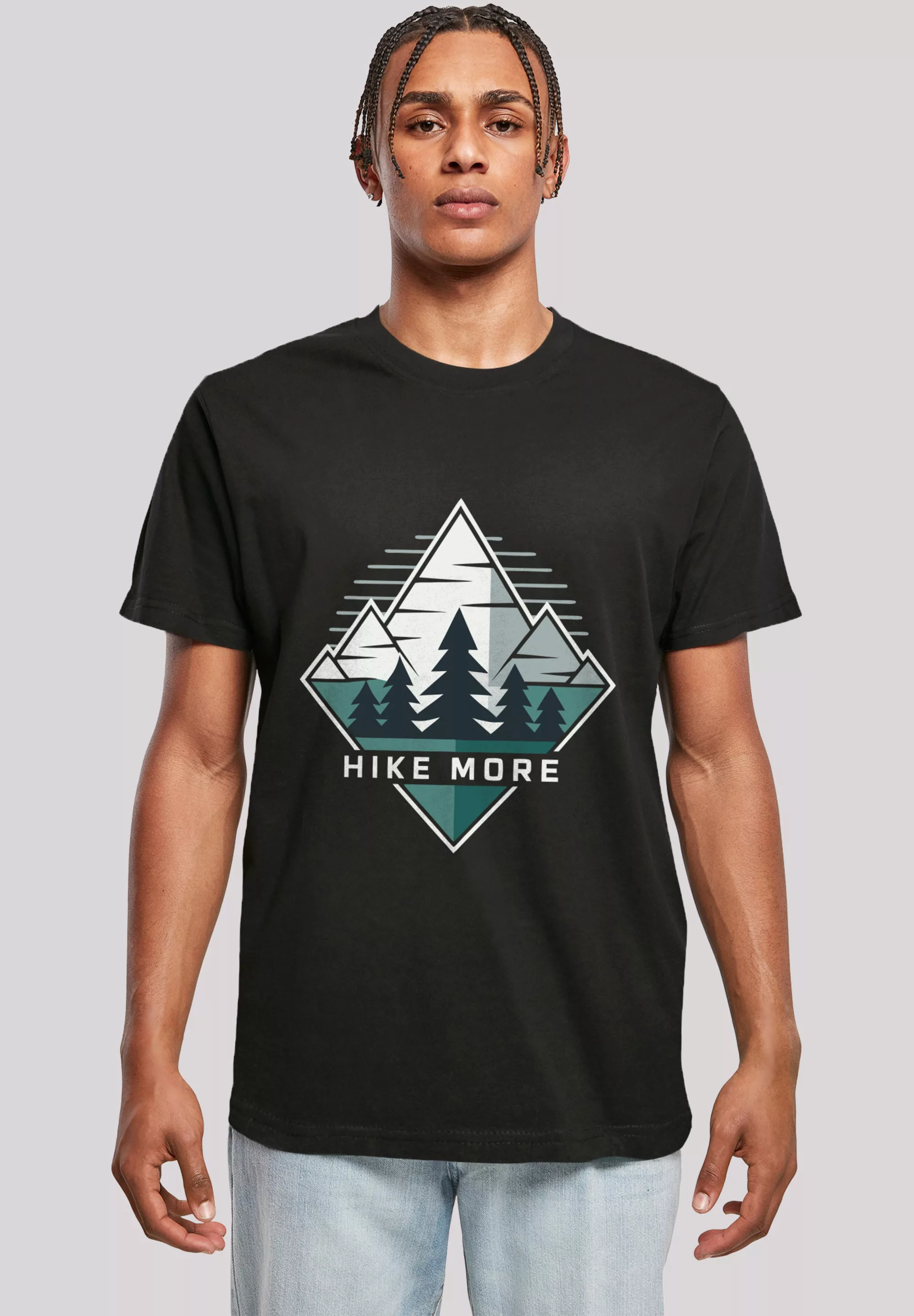 F4NT4STIC T-Shirt "Hike More Mountains", Premium Qualität günstig online kaufen