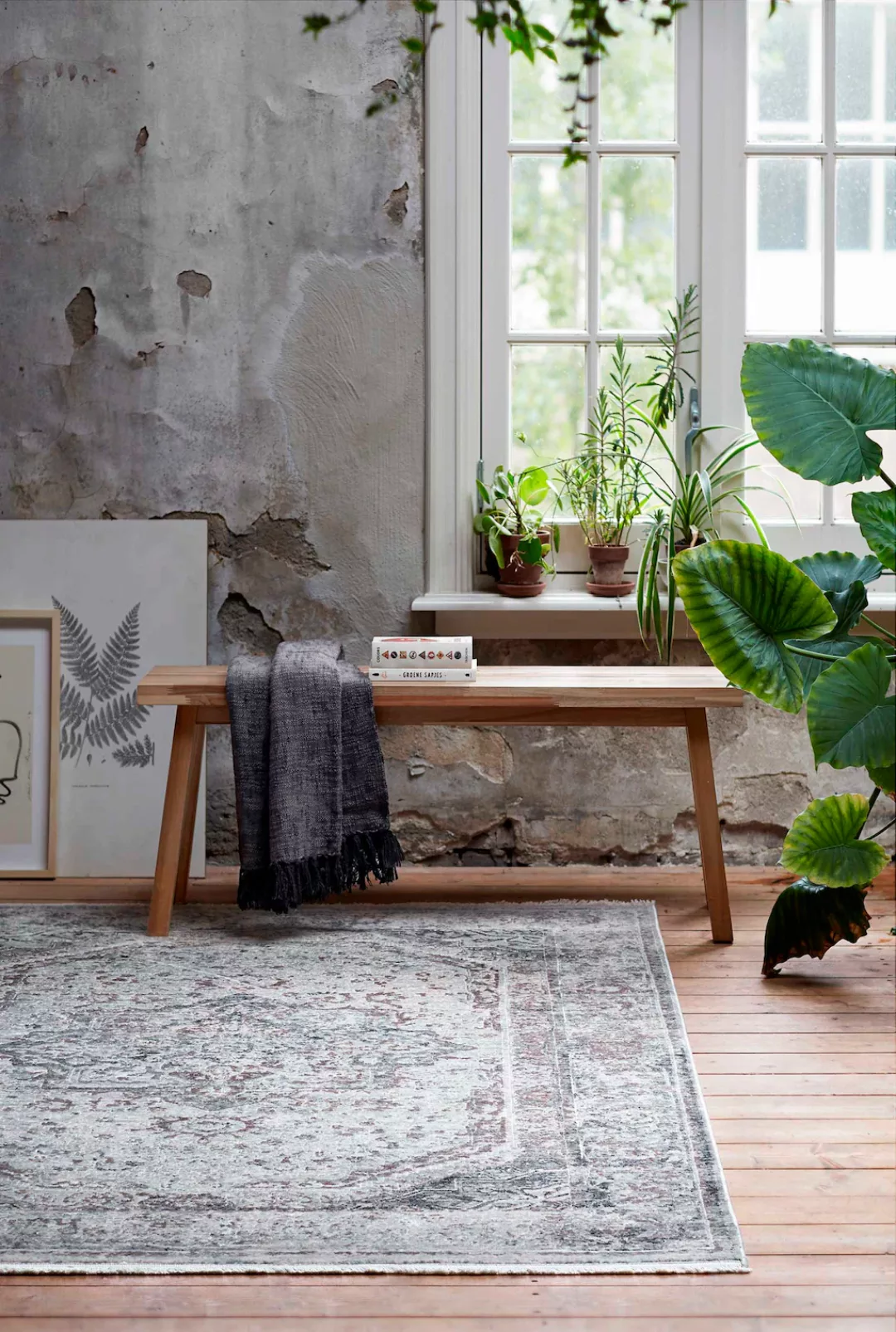 Wecon home Teppich »SoHo Touch«, rechteckig, Hoch-Tief-Struktur, Wohnzimmer günstig online kaufen