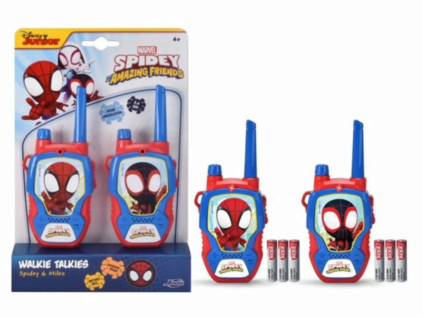 JADA Walkie Talkie Jada Rollenspielzeug Walkie Talkie Spidey 203222000 günstig online kaufen