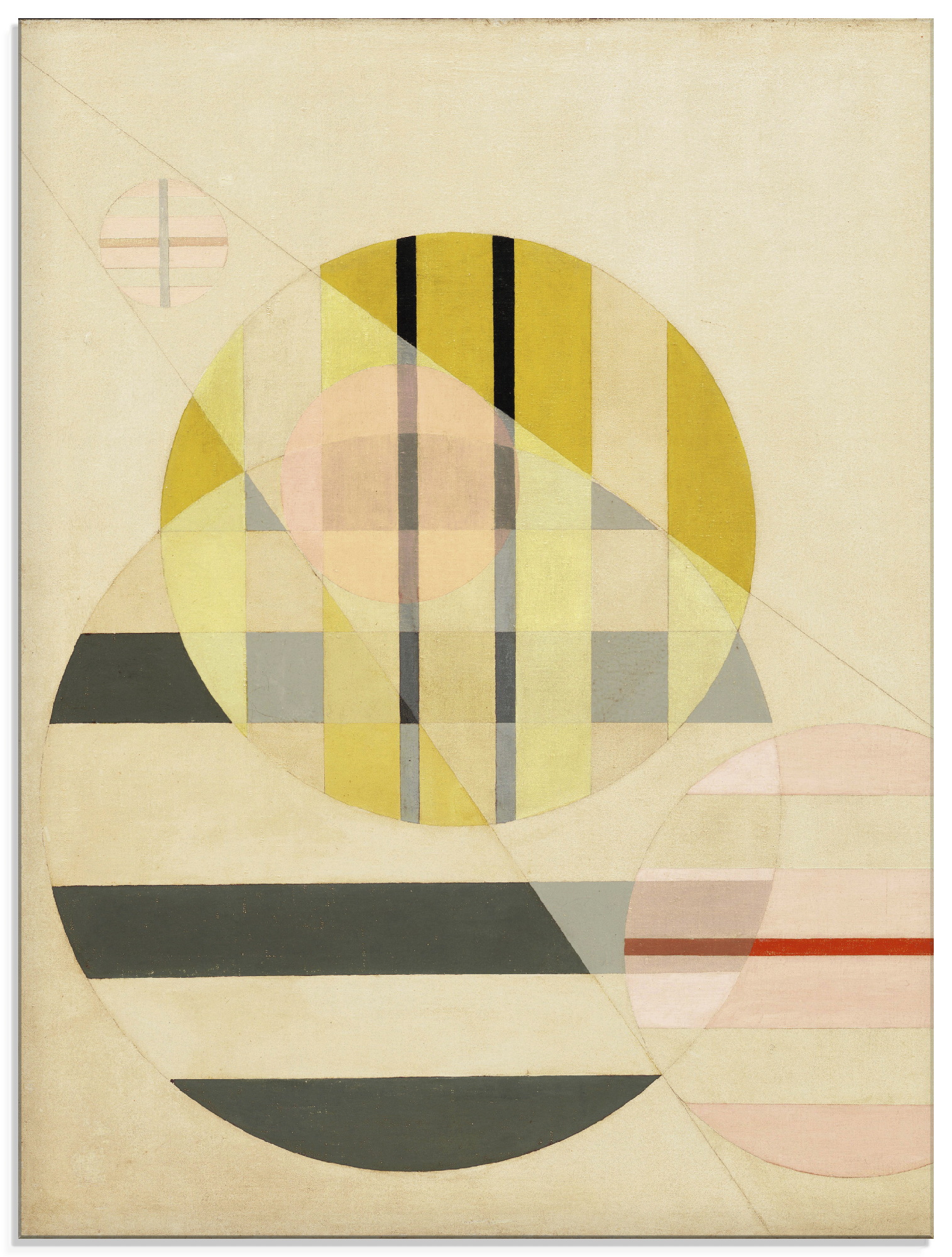 Artland Glasbild "Z II. 1925", Muster, (1 St.), in verschiedenen Größen günstig online kaufen