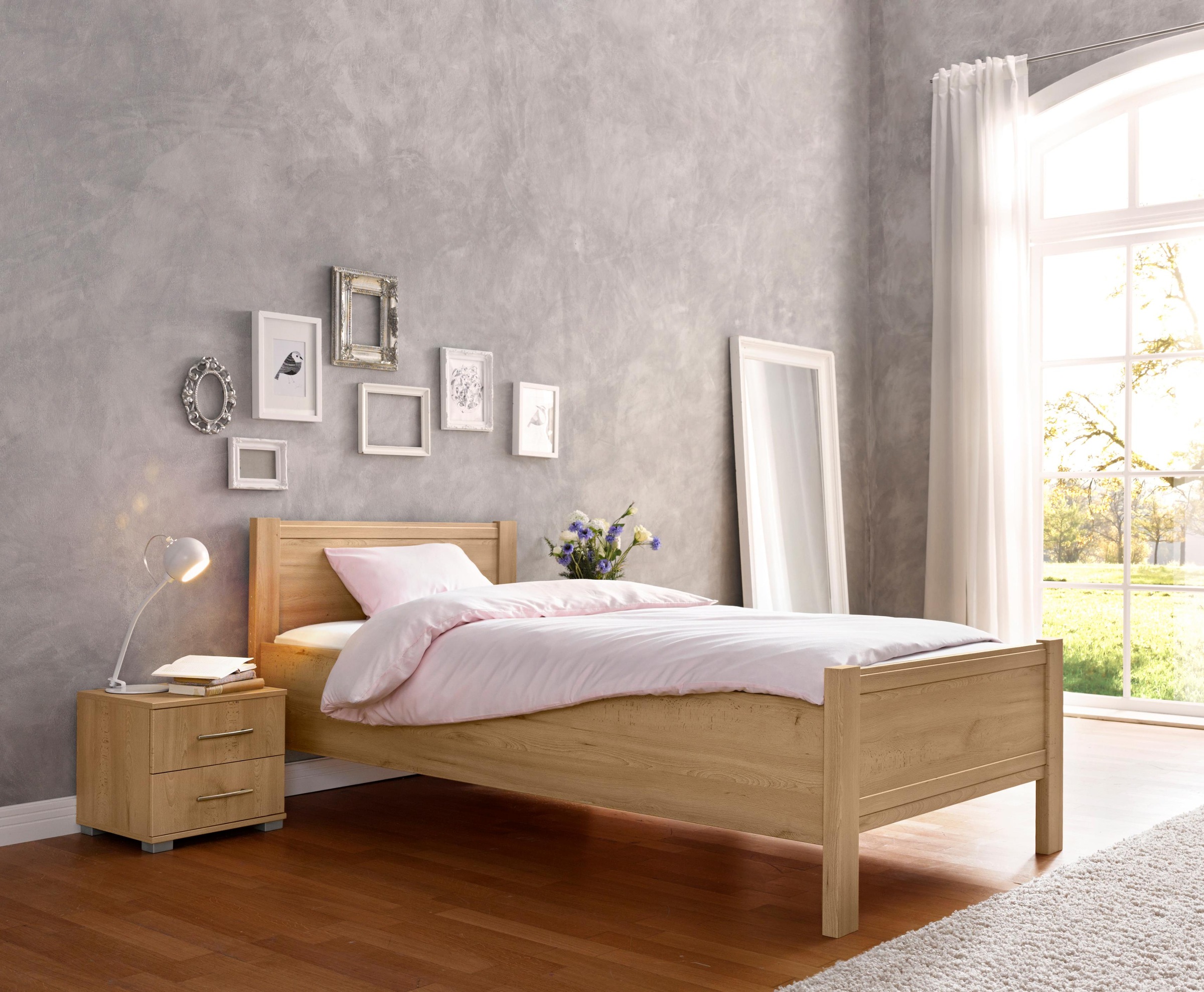 priess Bett "Husum Schlafzimmer Jugendzimmer Rahmenbett", mit Komforthöhe v günstig online kaufen