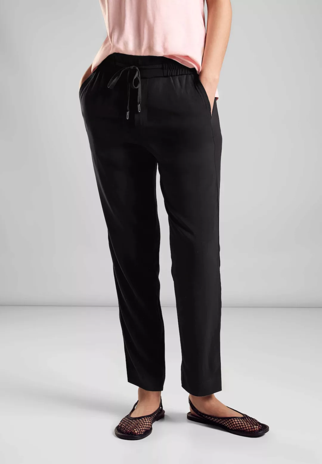 STREET ONE Jogger Pants, Middle Waist günstig online kaufen