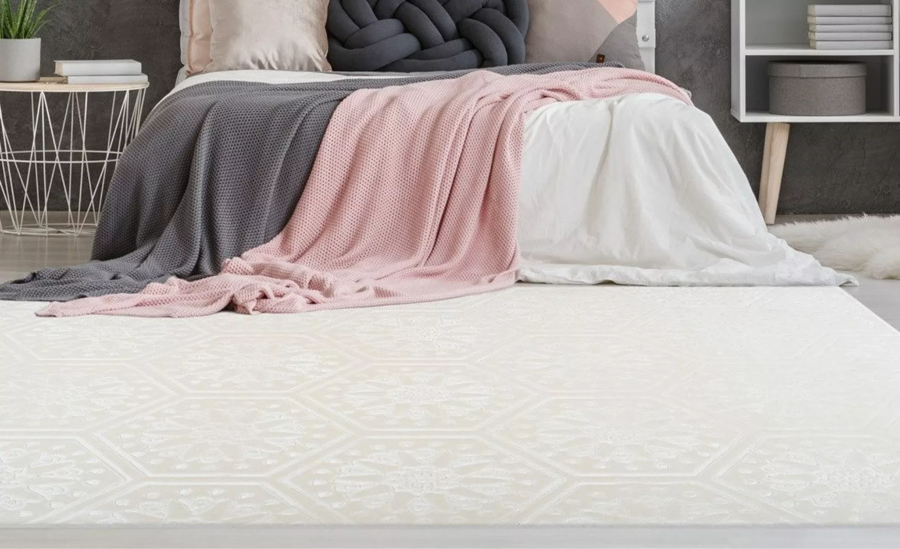 calo-deluxe Teppich »Latemar 300«, rechteckig, 7 mm Höhe, weiche Fell Hapti günstig online kaufen