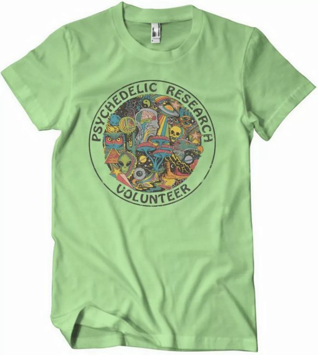 Steven Rhodes T-Shirt Psychedelic Research Volunteer T-Shirt günstig online kaufen