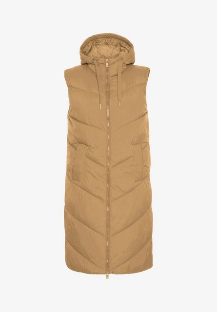 b.young Steppweste Lange Puffer Weste Stepp mit Kapuze BYBOMINA 6257 in Bra günstig online kaufen