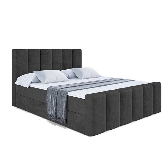 ALTDECOR Boxspringbett BOXI1-Z (Multipocket-Matratze H4, H3 Matratze Bonell günstig online kaufen