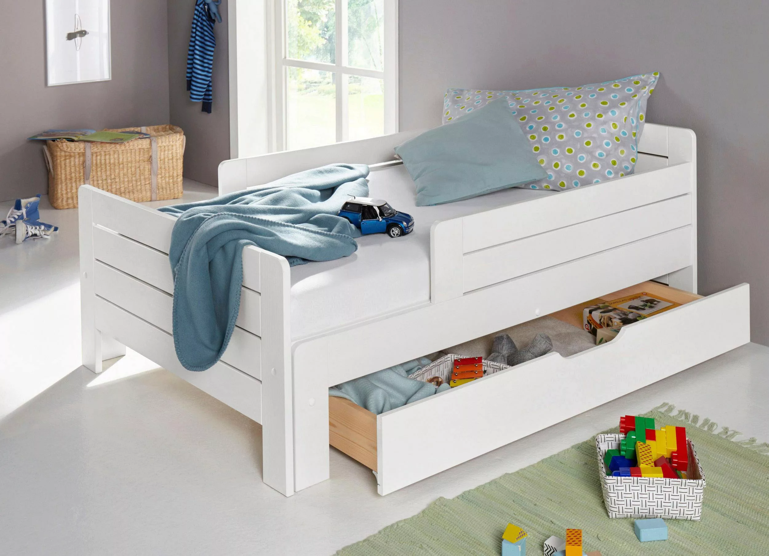 Lüttenhütt Funktionsbett ""LOTTE " Bestseller Kinderbett" günstig online kaufen