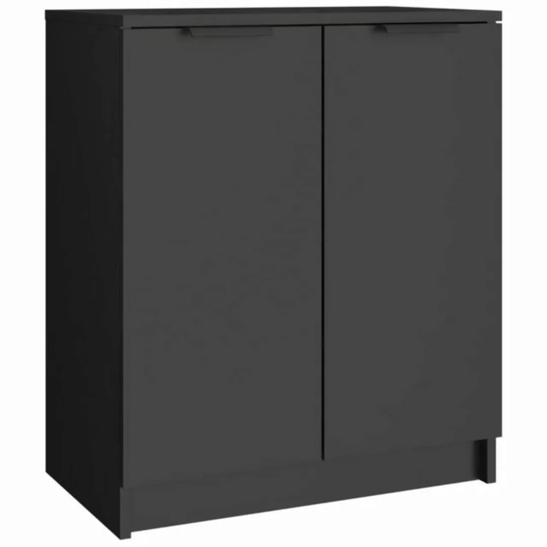 vidaXL Schuhschrank Schuhschrank Schwarz 59x35x70 cm Spanplatte günstig online kaufen