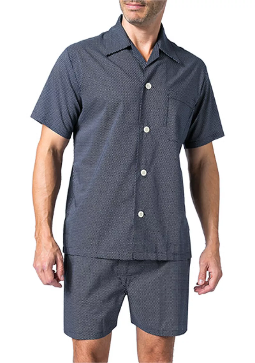 DEREK ROSE Shortie Pyjama Set 6250/PLAZ021NAV günstig online kaufen