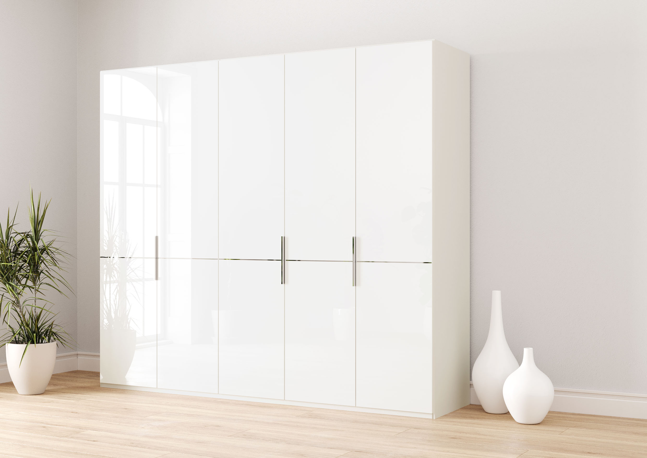 Musterring Drehtürenschrank "Imola W", inkl. Einlegeböden und Kleiderstange günstig online kaufen