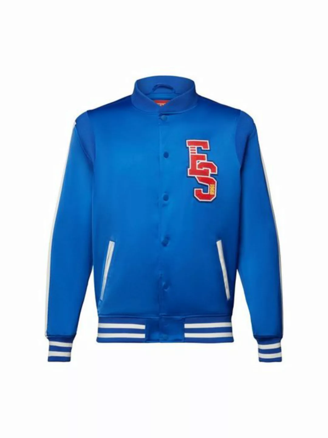 Esprit Collegejacke Collegejacke mit Logo-Patch günstig online kaufen