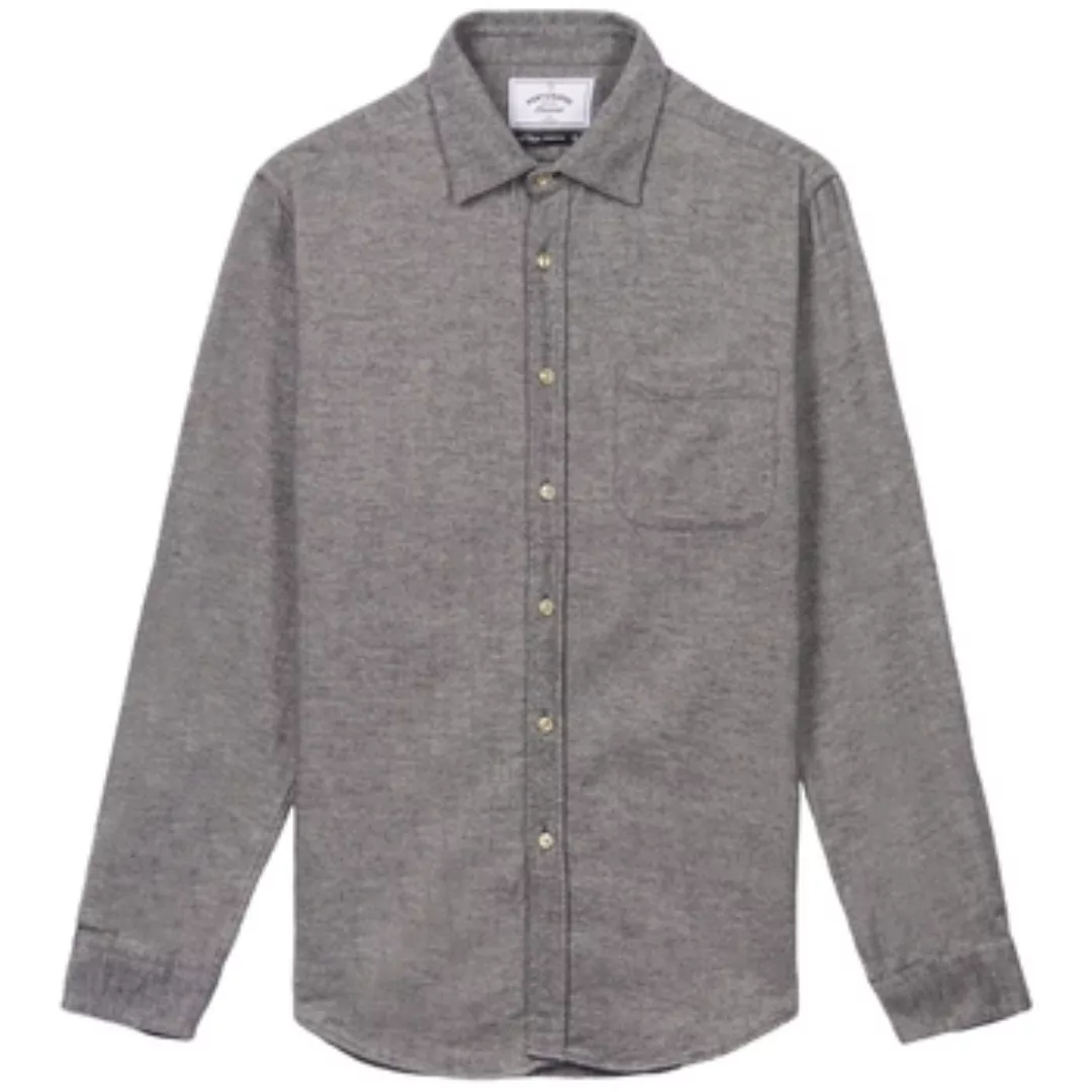 Portuguese Flannel  Hemdbluse Teca Shirt - Light Grey günstig online kaufen