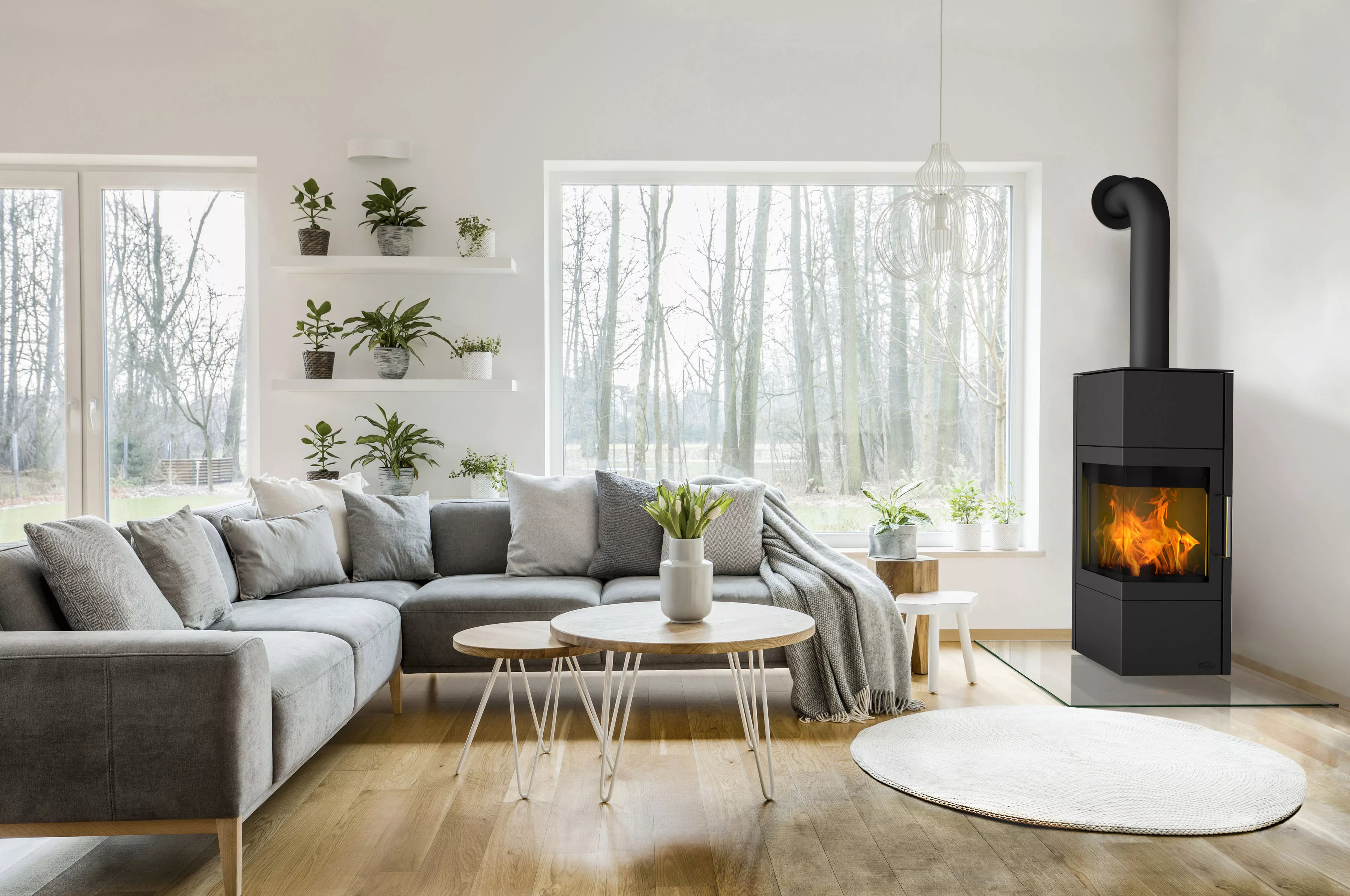 Fireplace Kaminofen »Royal Stahl«, Eckmodell günstig online kaufen
