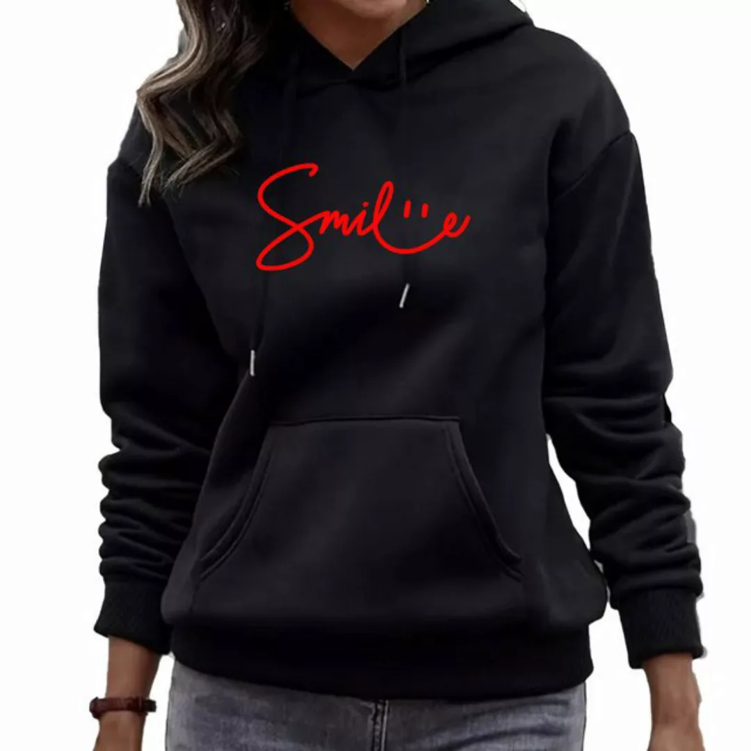 Banco Hoodie Damen Smile Unifarben Größen XS - 6XL, Unifarben, hochwertiger günstig online kaufen