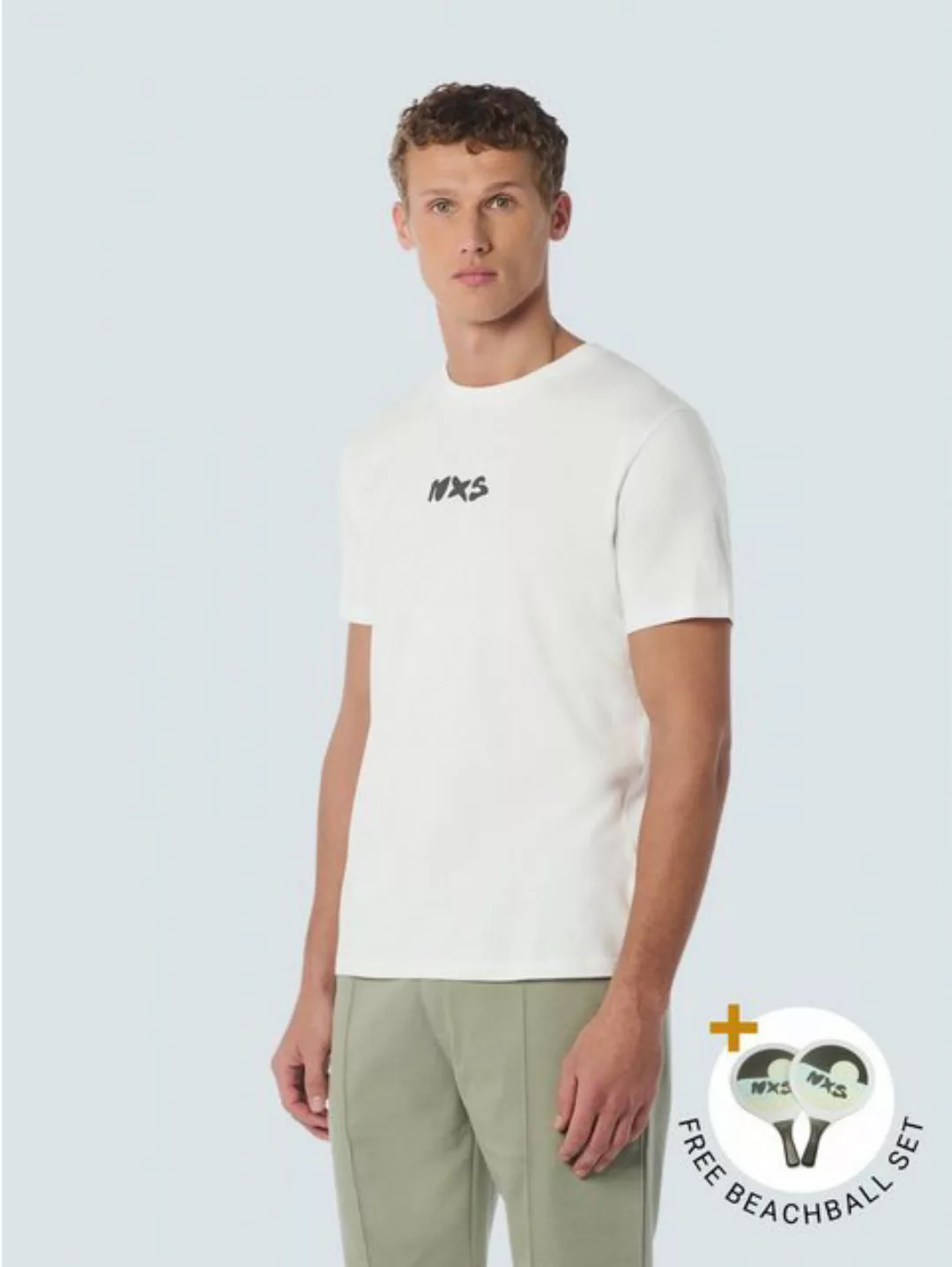 NO EXCESS T-Shirt T-Shirt Crewneck Print günstig online kaufen