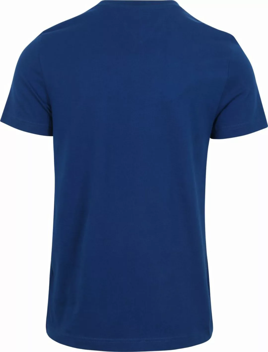 Tommy Hilfiger T-shirt Logo Mittelblau - Größe XL günstig online kaufen