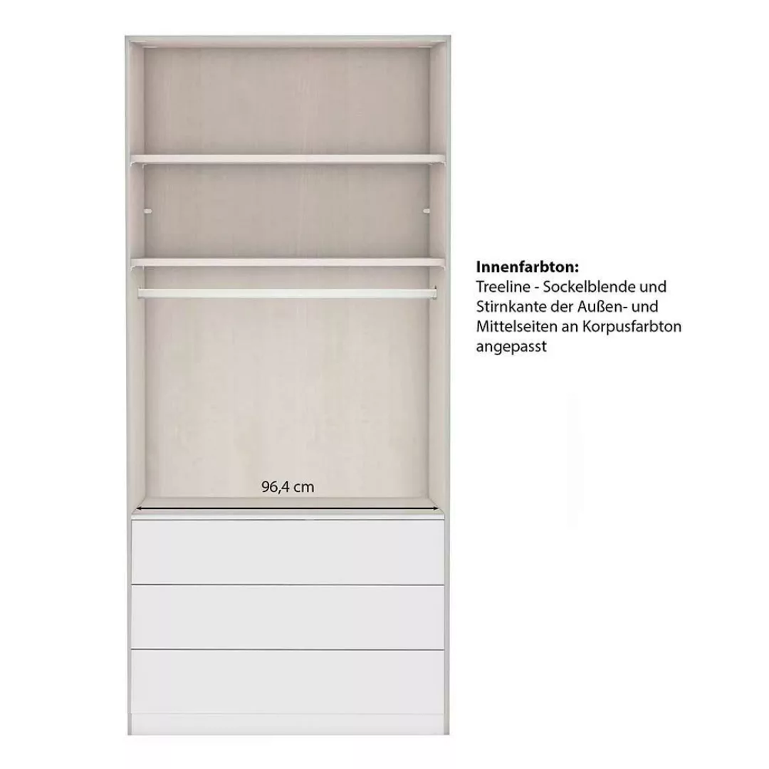 Drehtürschrank Schlafzimmer im Landhausstil Spiegeltür günstig online kaufen