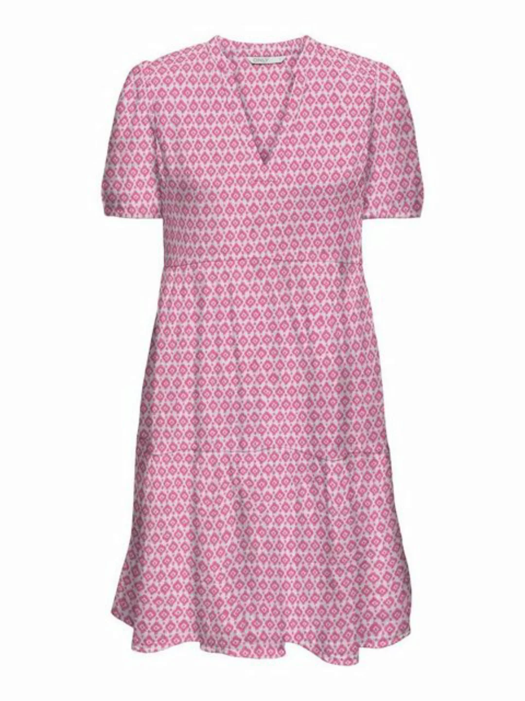 ONLY Sommerkleid ONLNORA S/S LOOSE DRESS PTM mit Volant günstig online kaufen