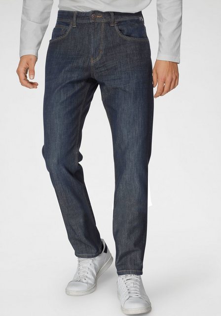 TOM TAILOR Slim-fit-Jeans Regular Slim Fit Jeans Basic Stretch Raw Hose JOS günstig online kaufen