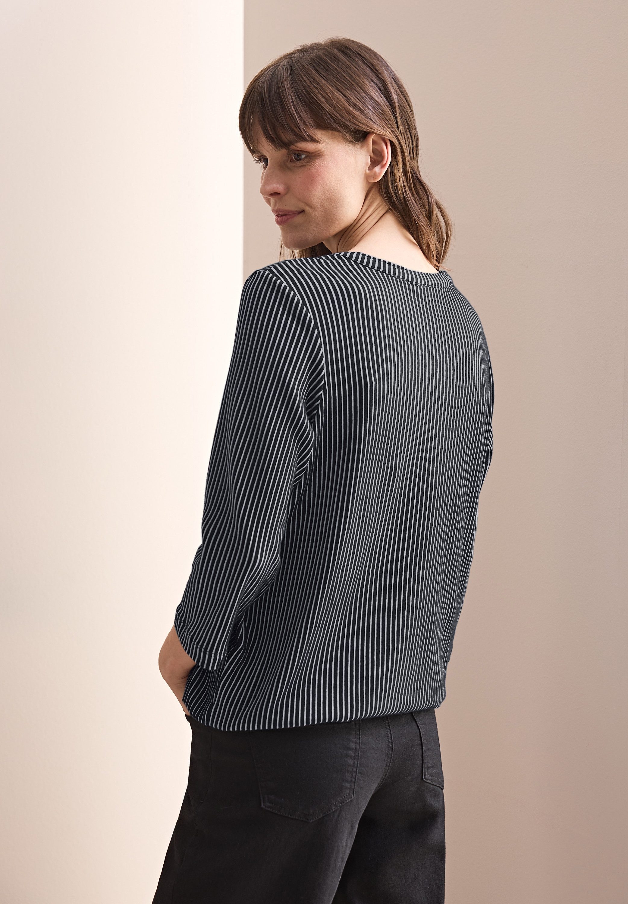 Cecil 3/4-Arm-Shirt, im soften Baumwoll-Mix günstig online kaufen