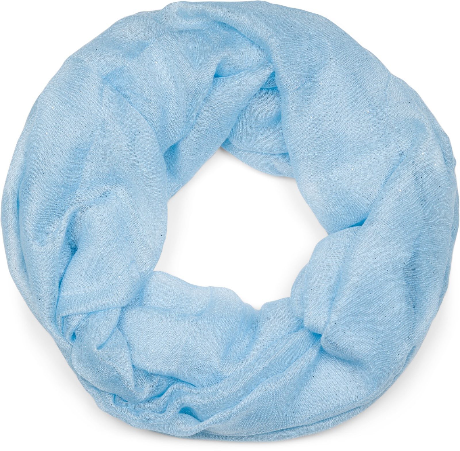 styleBREAKER Loop Loop mit Glitzer unifarben, günstig online kaufen