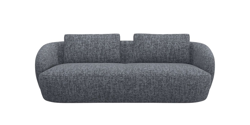 FLEXLUX 3-Sitzer "Torino, rund und bequem, Couch, Dreisitzer", Modernes, or günstig online kaufen