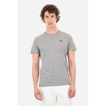 La Martina  T-Shirts & Poloshirts CCMR04-JS206 - SERGE-01002 MEDIUM HTR GRE günstig online kaufen