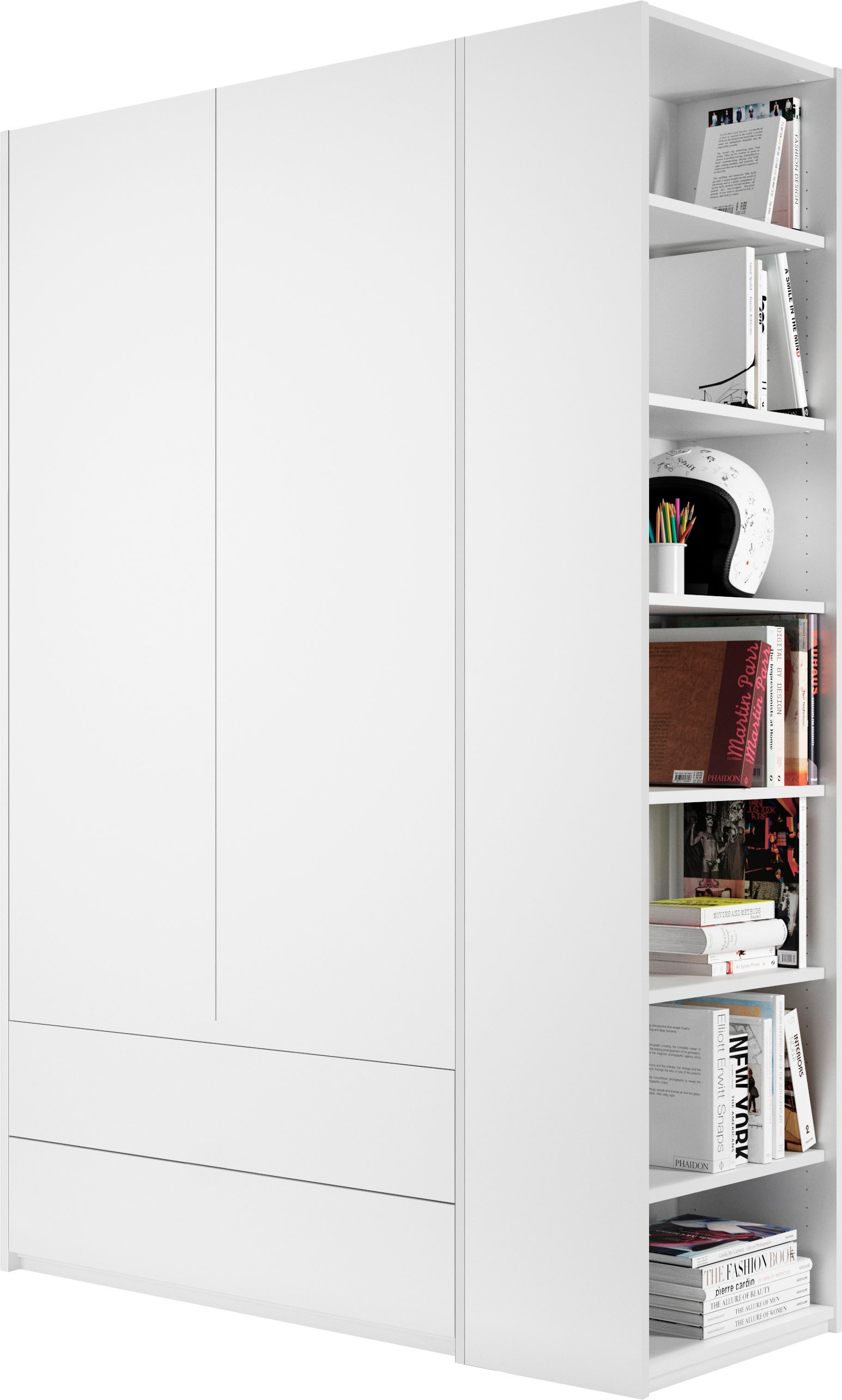 Müller SMALL LIVING Kleiderschrank »Modular Plus Variante 1«, 2 geräumige S günstig online kaufen