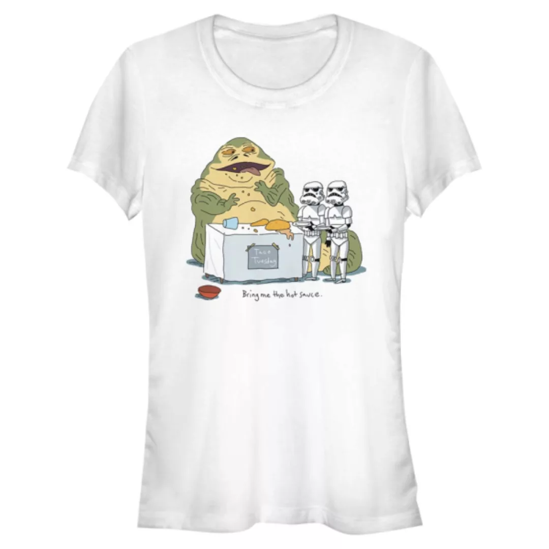 Star Wars - Jabba the Hutt Bring Me The Hot Sauce - Frauen T-Shirt günstig online kaufen