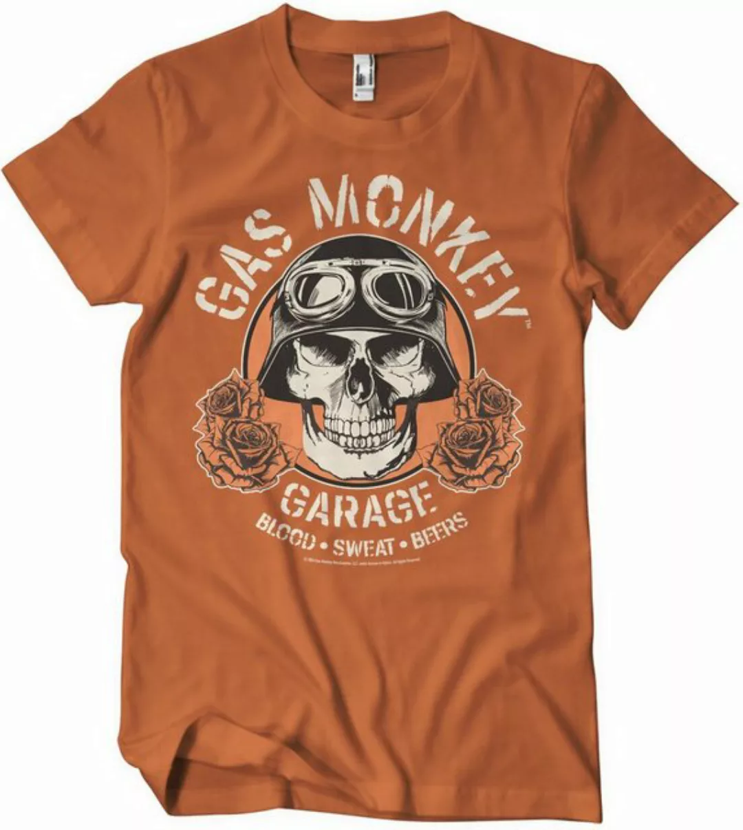 Gas Monkey Garage T-Shirt Skull T-Shirt günstig online kaufen