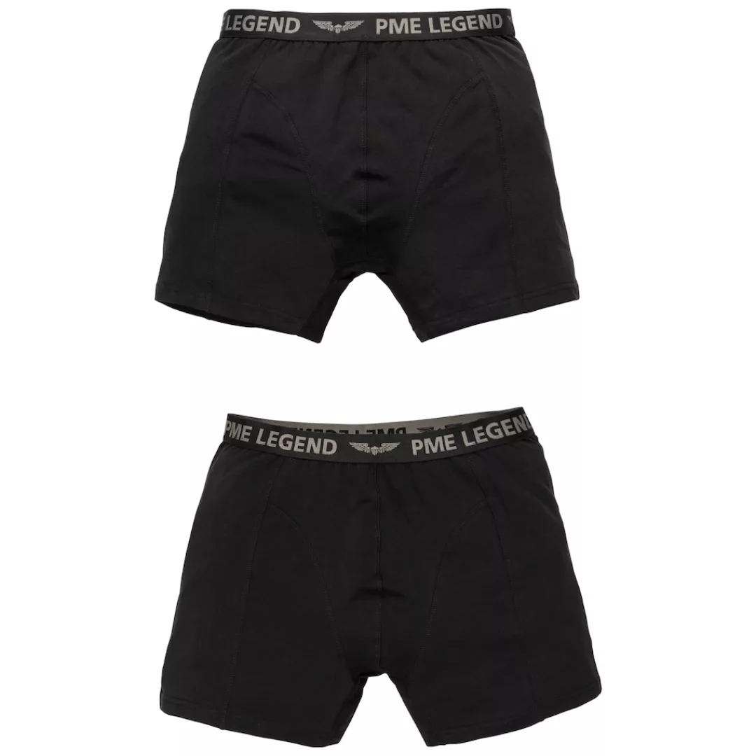 PME Legend Herren Boxershort BASIC COTTON ELASTAN 2er Pack Schwarz Blau günstig online kaufen